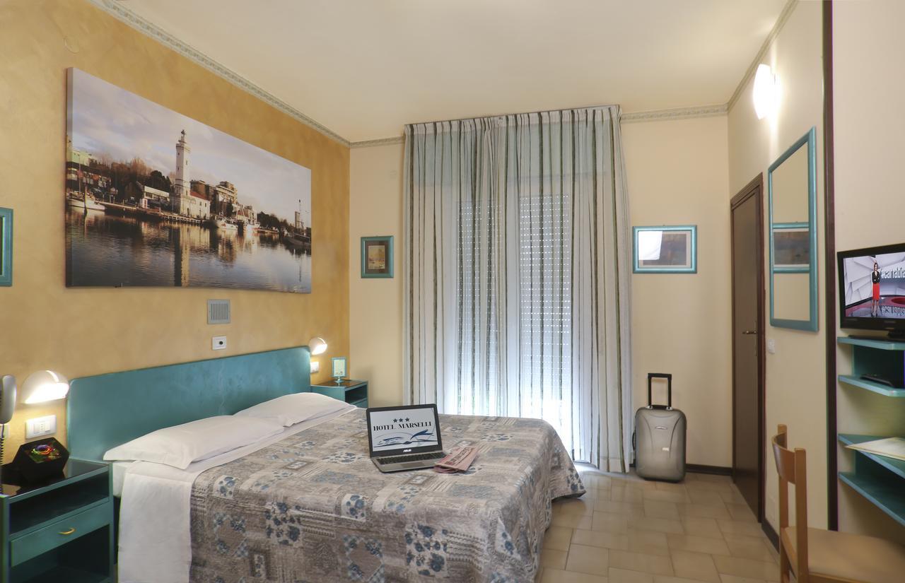 Hotel Marselli Rimini Exterior foto